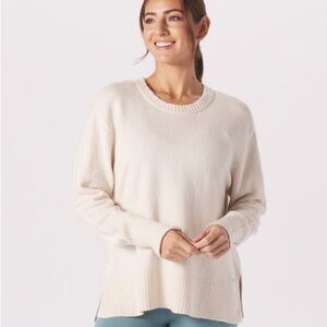 Glyder Elevated Knit Crew: Oatmilk Heather - 1X